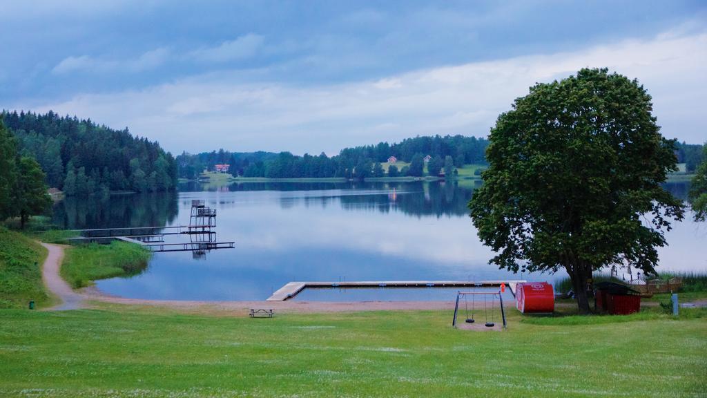 Malmkopings Bad & Camping Hotell Eksteriør bilde